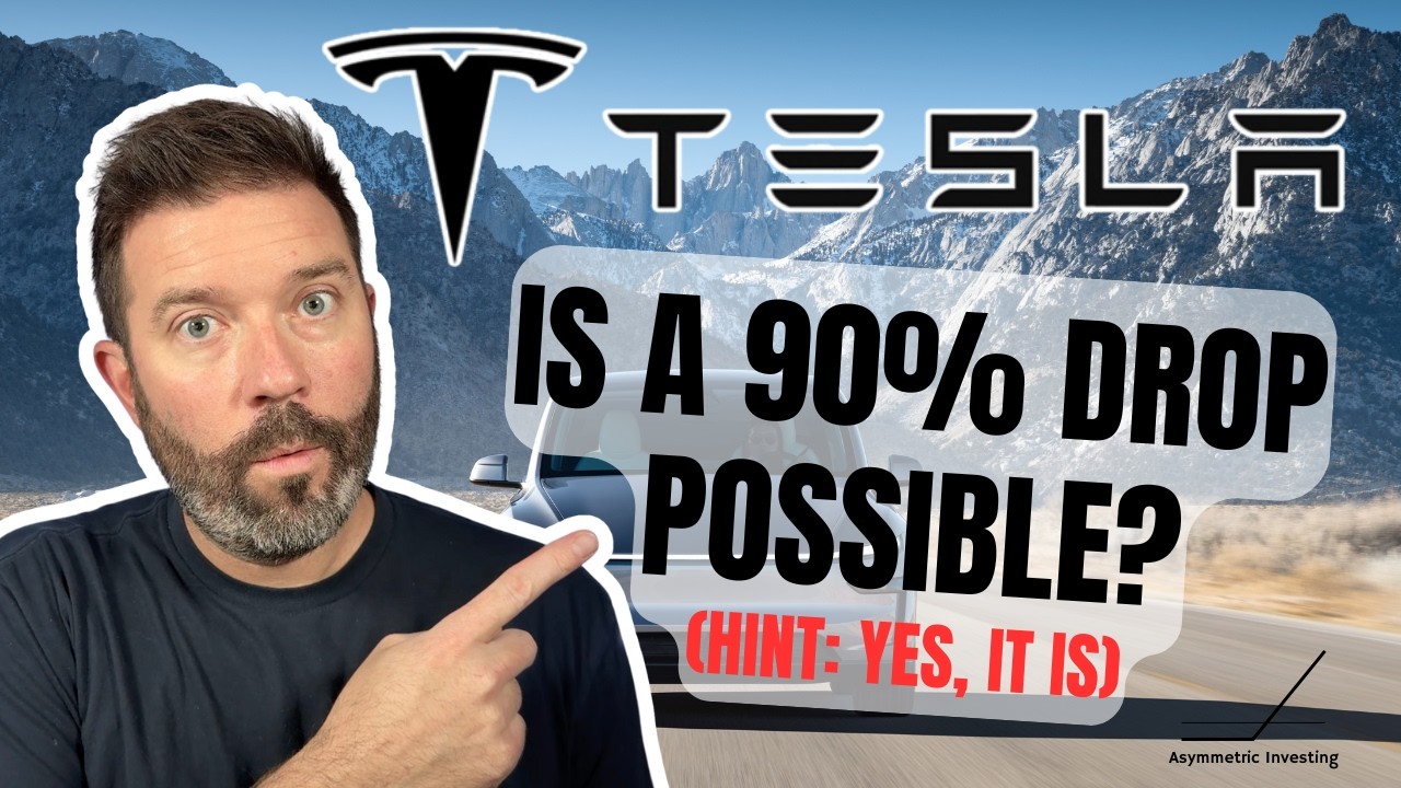 Tesla Stock Crash: How Far Can Tesla Stock Drop From Here? | $TSLA