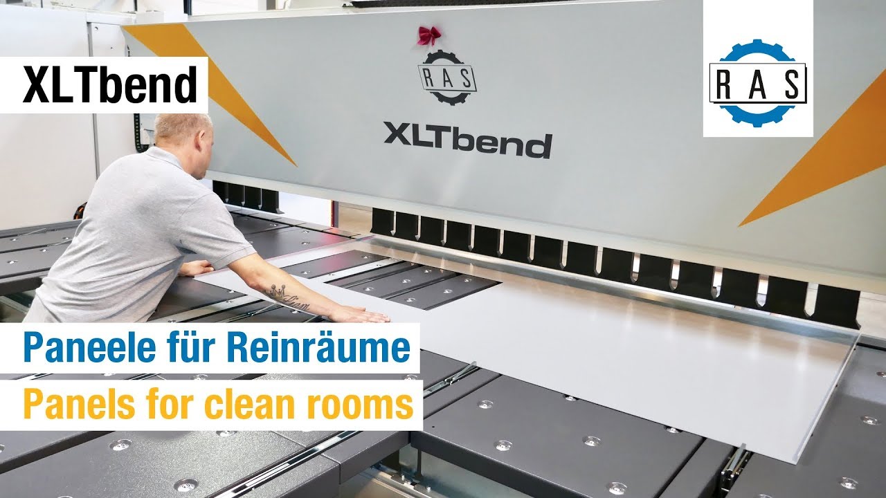 XLTbend: Paneele für Reinräume | XLTbend: Panels for clean rooms