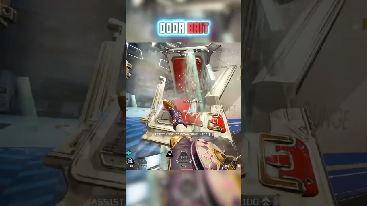 Занят дверью… Снято из окна 