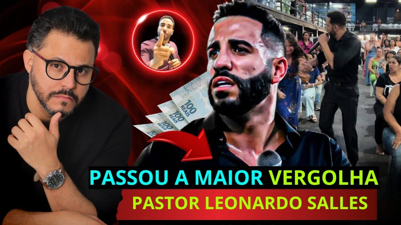 PASTOR PASSA VERGONHA AO VIVO PEDINDO 300 REAIS AOS FIÉIS. Q loucura!