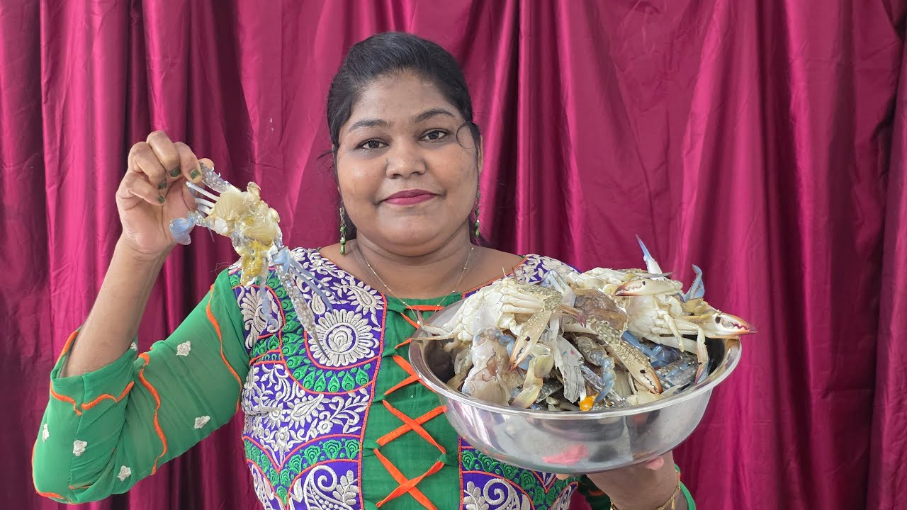 Spicy Jaffna Crab Curry 🦀 | யாழ்ப்பாண நண்டு கறி செய்வது எப்படி? | Today  Live Cooking.