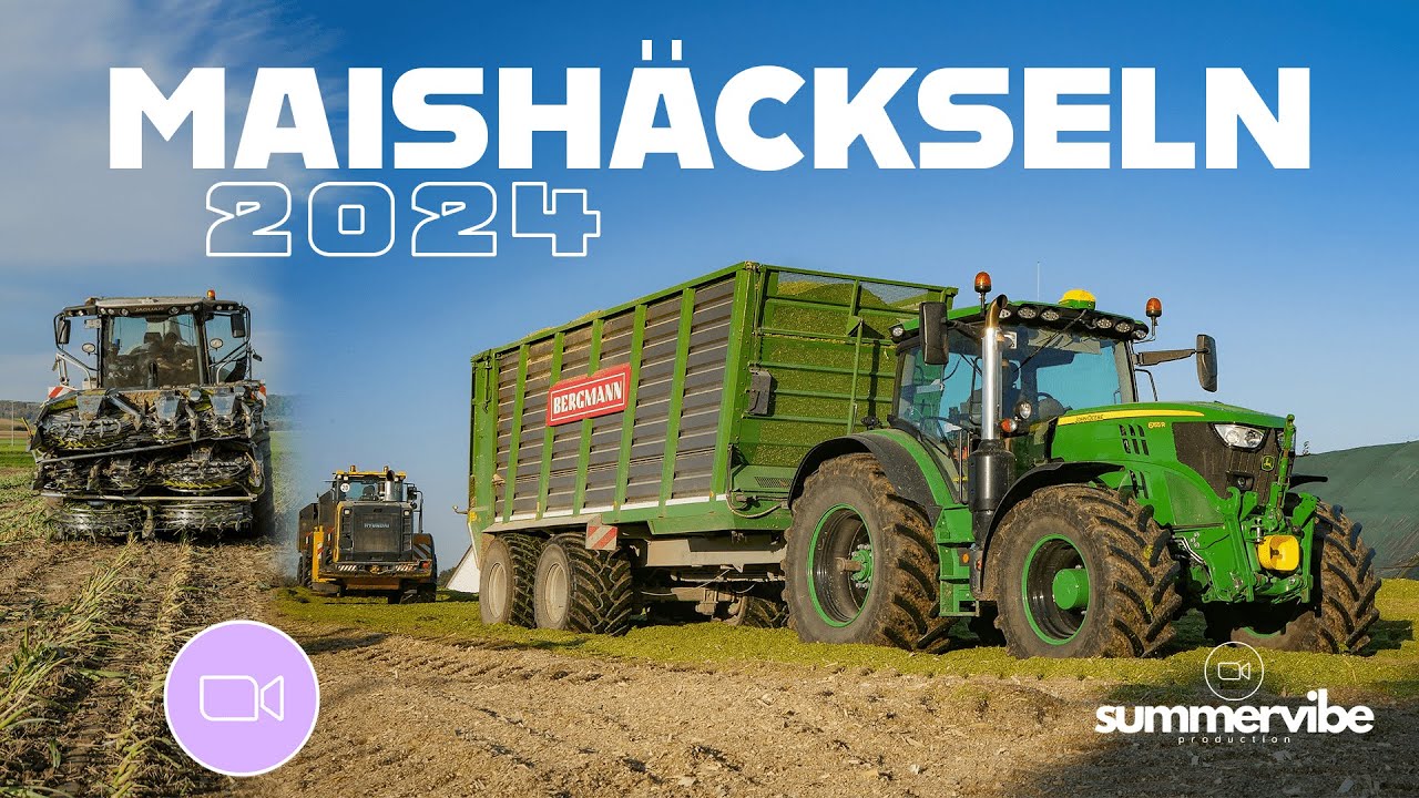 Maishäckseln 2024 – Claas Jaguar im Einsatz bei LAT Lösch | Summervibe Production