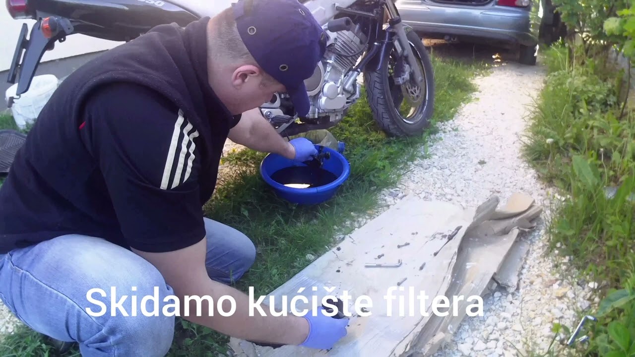 Yamaha tdm 850 zamena ulja