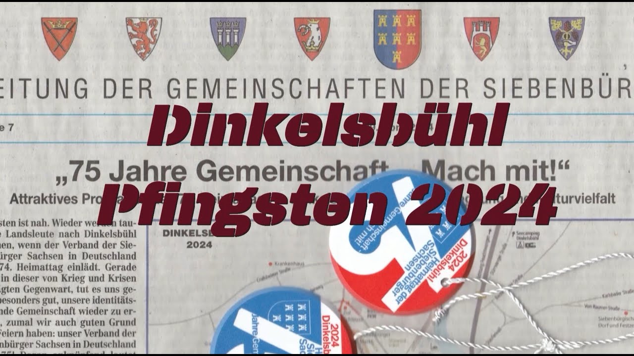 Dinkelsbühl 2024 - Heimattag Siebenbürger - Trachtenumzug