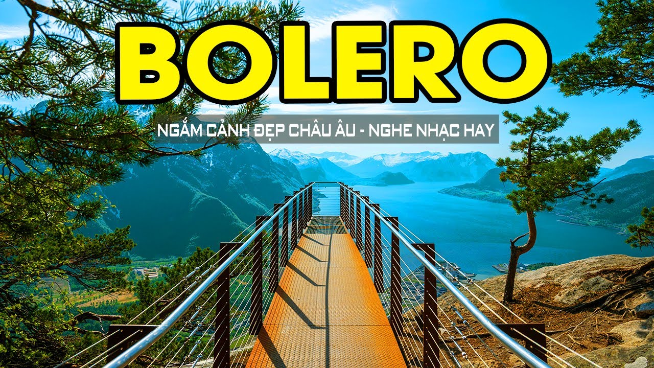 Tuyển Chọn Li&ecirc;n Kh&uacute;c Ca Nhạc V&agrave;ng Hay Nhất Ngắm Cảnh Đẹp Đường Phố Thụy Sỹ 4K - Sala Bolero