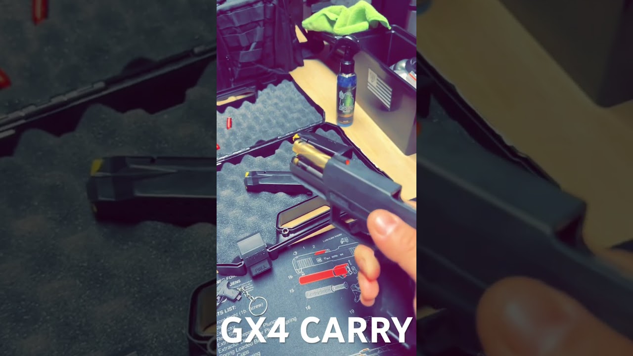 TAURUS GX4 CARRY after the 200 round session with the new parts installed #taurus #9mm