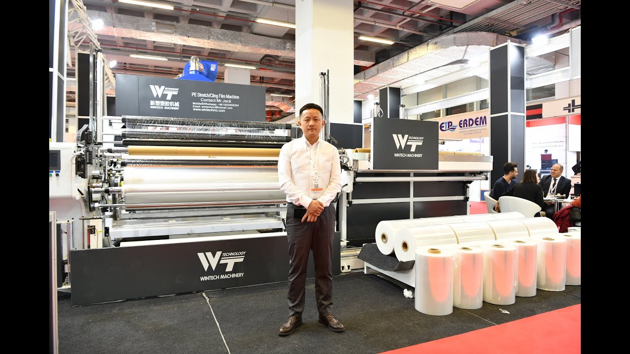 Watch Our Two Meter Stretch Film Machine In Action At Tuyap Istanbul Plasteurasia This November!