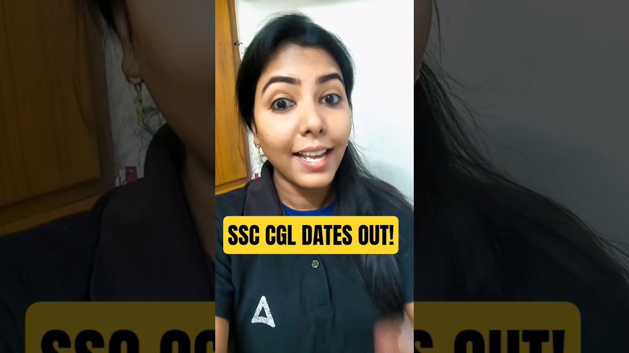 SSC CGL 2025 | EXAM DATES OUT! | OFFICIAL NOTIFICATION #ssccgl2025 #ssccglpreparation #ssccglexam