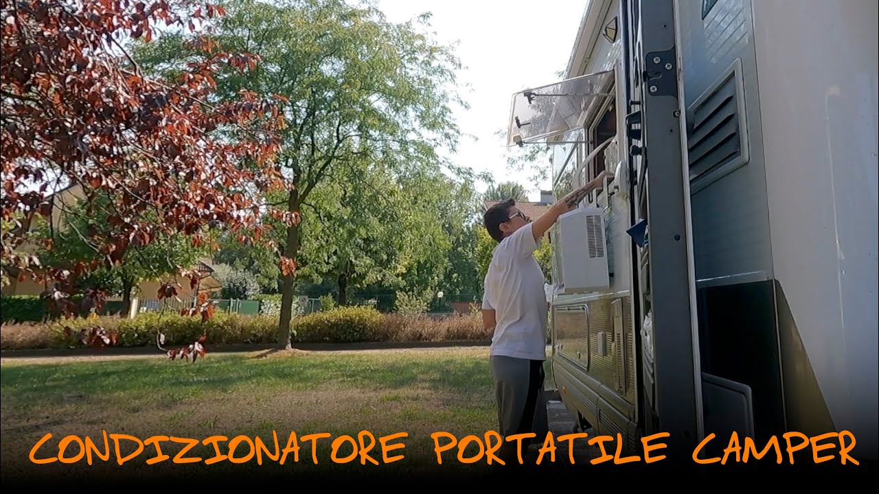 CONDIZIONATORE PORTATILE IN CAMPER