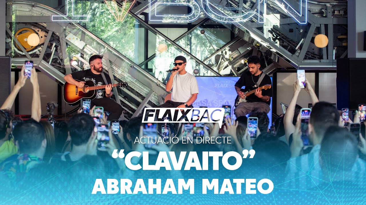 'Clavaito' Acústic Abraham Mateo | INTIMATE FLAIXBAC