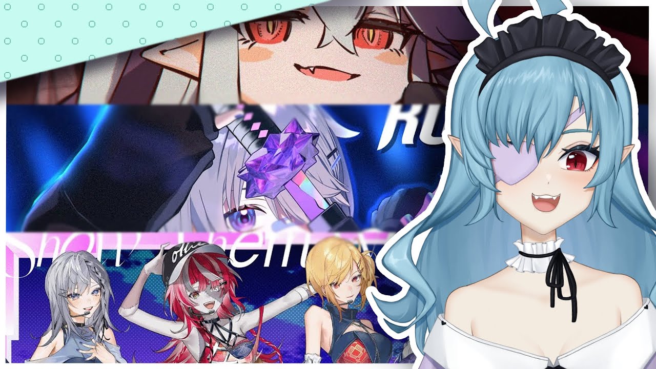 VTuber reacts to Hololive Songs 