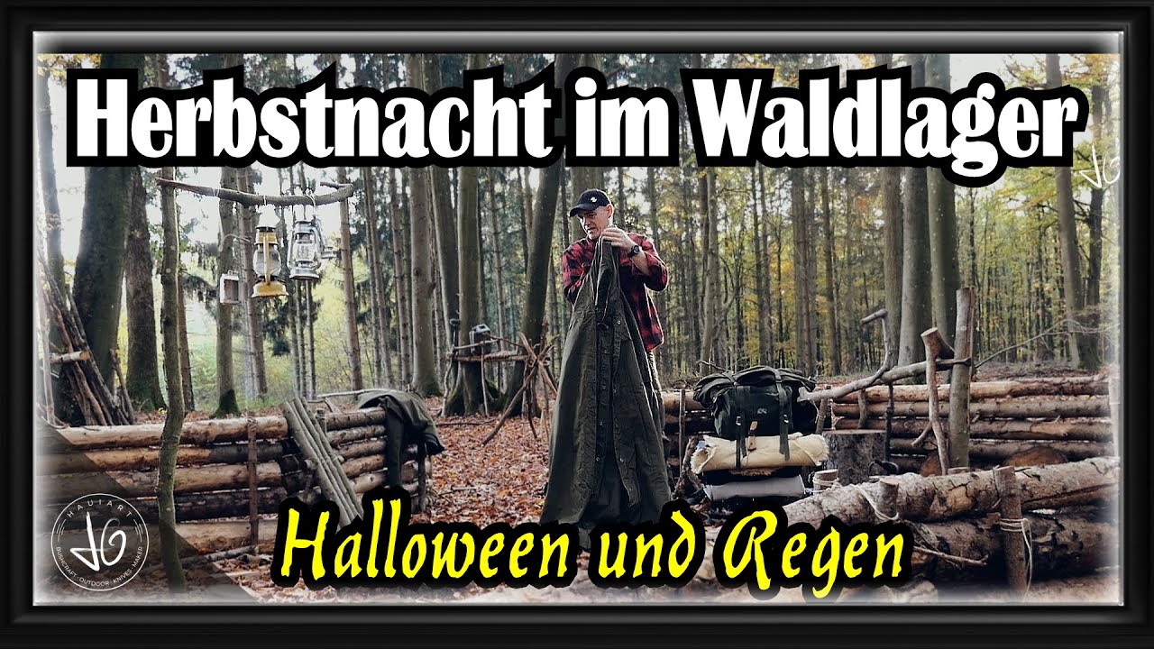Aufstehen im Regen - Wildcamping Biwak - Backen mit Sicky