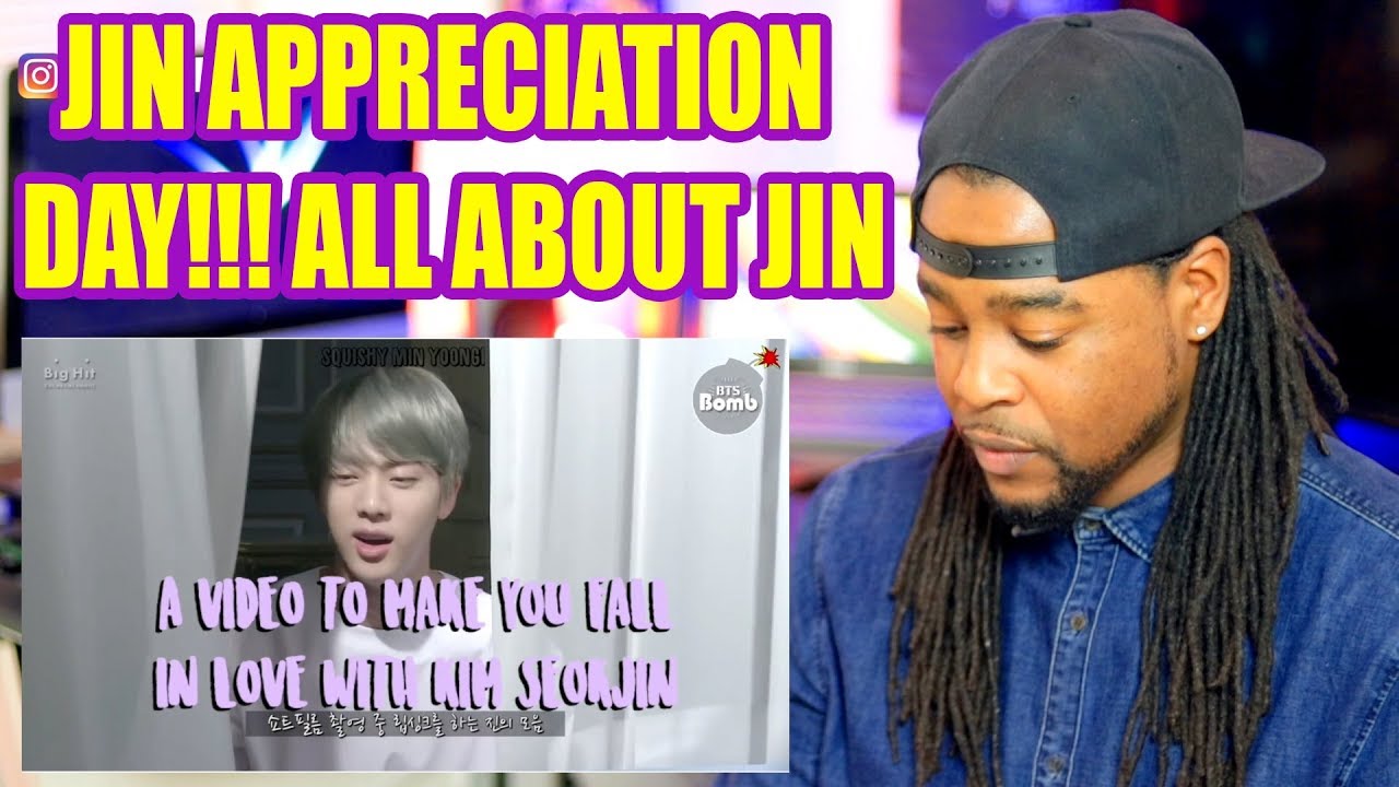 A VIDEO TO MAKE YOU FALL IN LOVE WITH  KIM SEOKJIN | JIN APPRECIATION DAY! | REACTION!!!