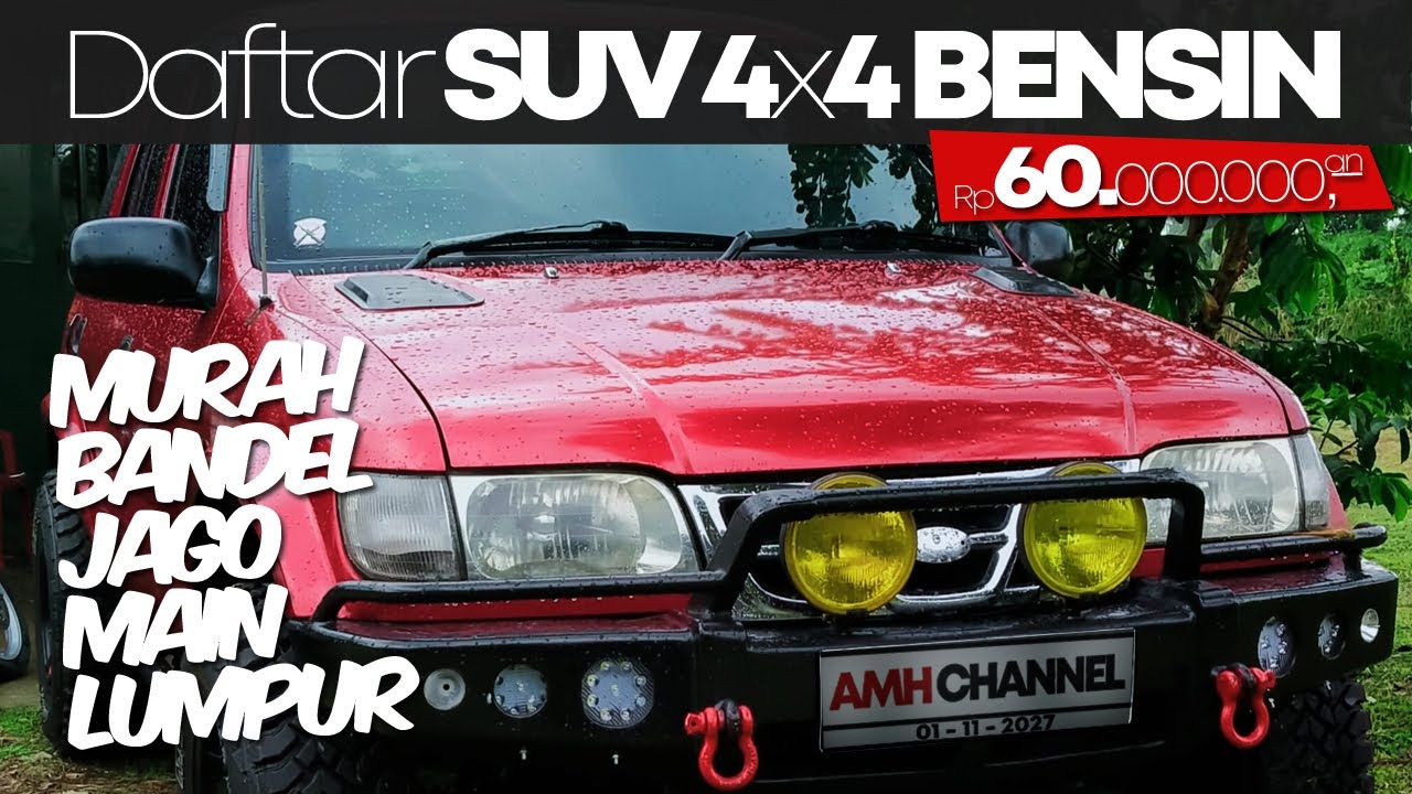 Ini Dia SUV 4x4 Bensin Murah Harga 60 Jutaan Jago Main Lumpur