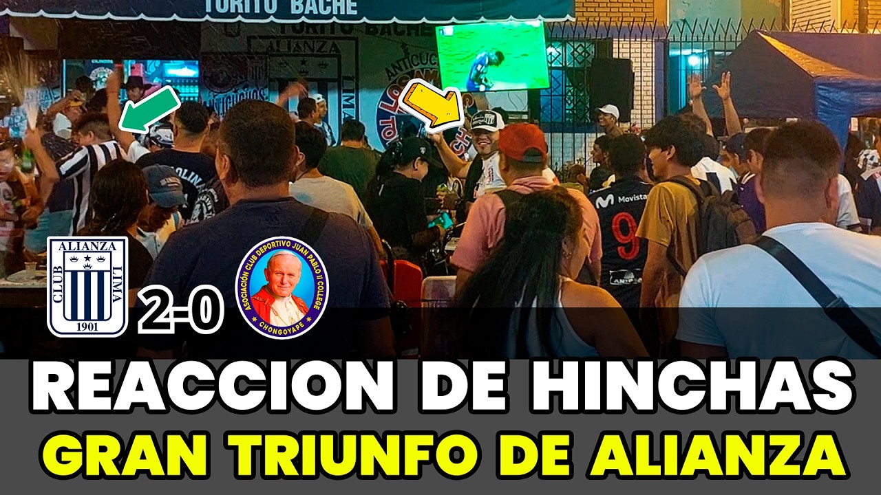 Alianza Lima vs Juan Pablo II Reacci&oacute;n de hinchas | Gran triunfo de Alianza Lima hoy | Liga 1 2026