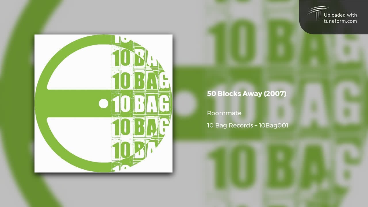 Roommate - 50 Blocks Away (10 Bag Records | 10Bag001) [Deep Dubstep]