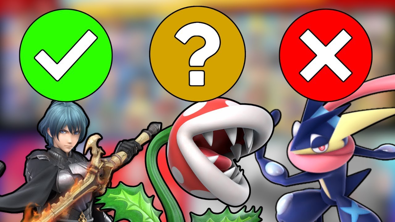 Which characters will be in the next Super Smash Bros. game?