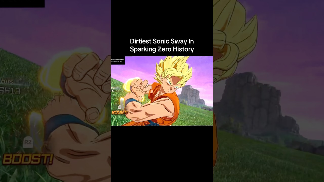 Dirtiest Sonic Sway In Sparking Zero History #sparkingzero #goku #gaming #shorts