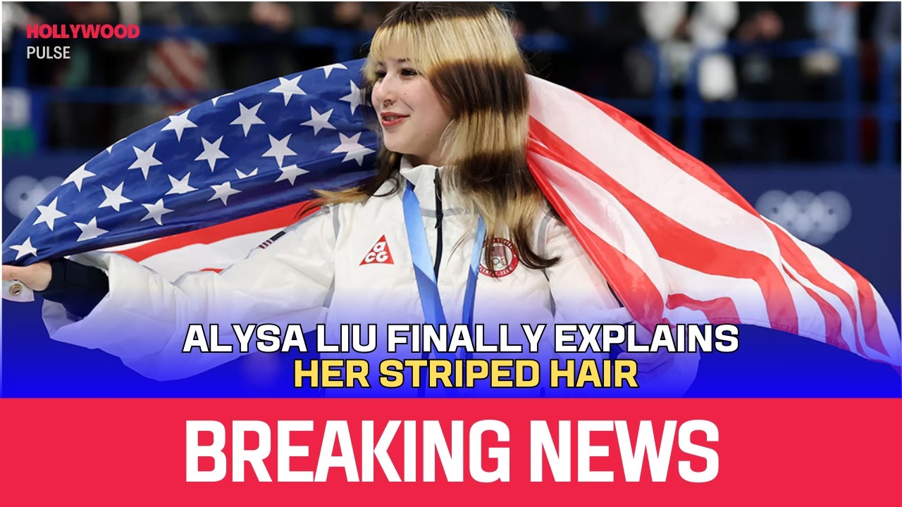 Olympian Alysa Liu Reveals Meaning Behind Striped Hairstyle | Hollywood Pulse