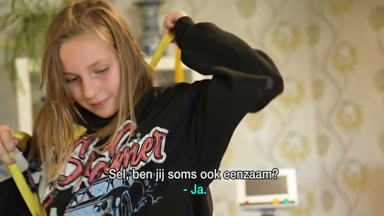 BankContact Invasie Junior in een WZC tijdens de Warmste week