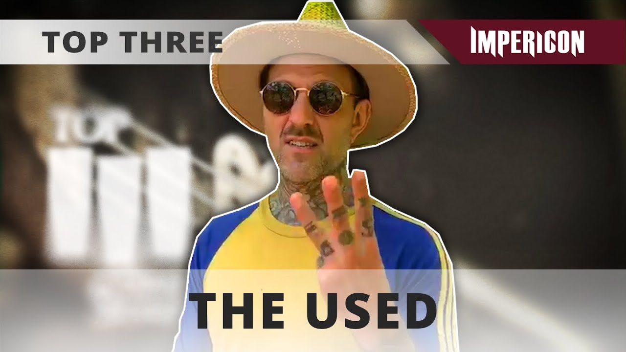 Jepha Howard from THE USED | TOP THREE