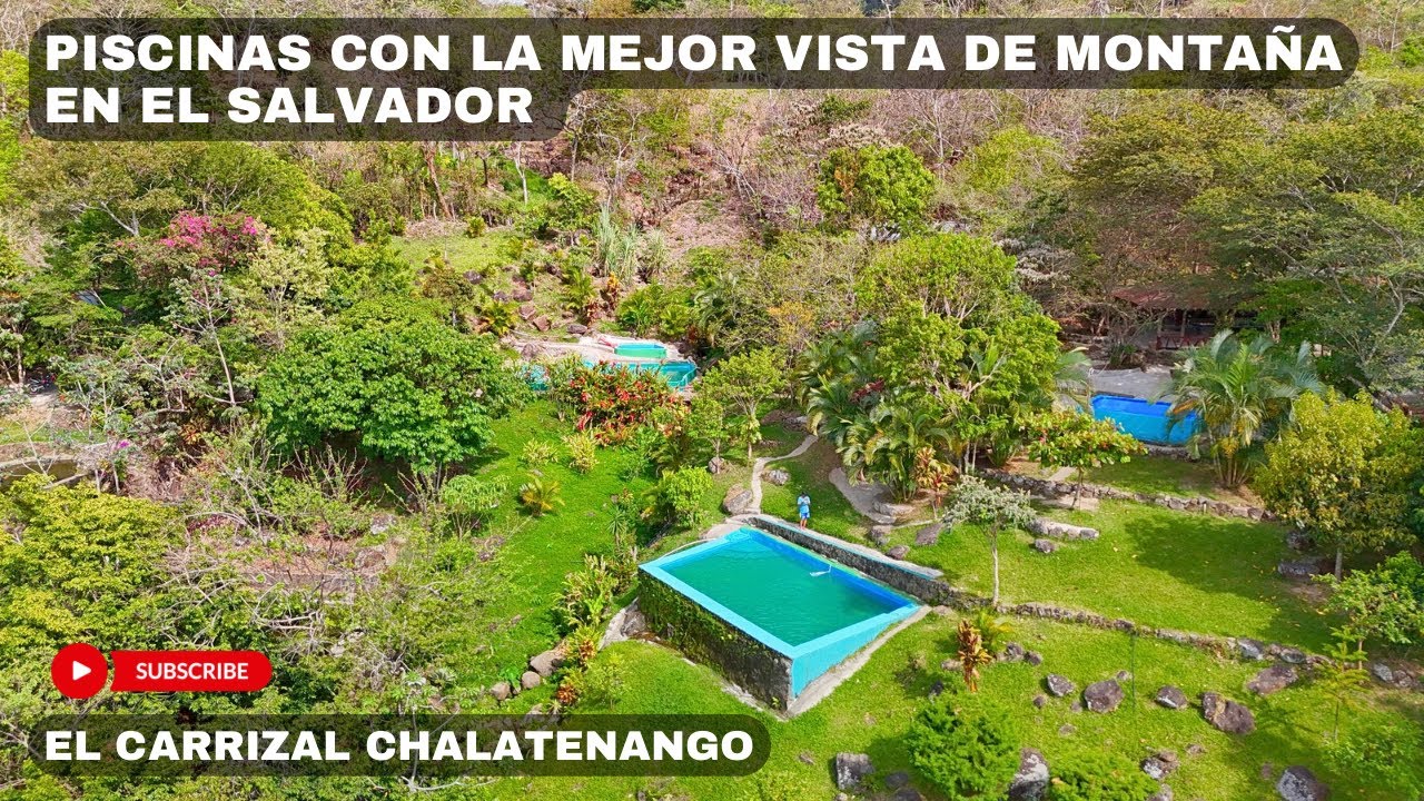 LA PISCINA CON MEJOR VISTA DE MONTAÑA EN EL SALVADOR / Rancho Robles El Carrizal Chalatenango 🇸🇻