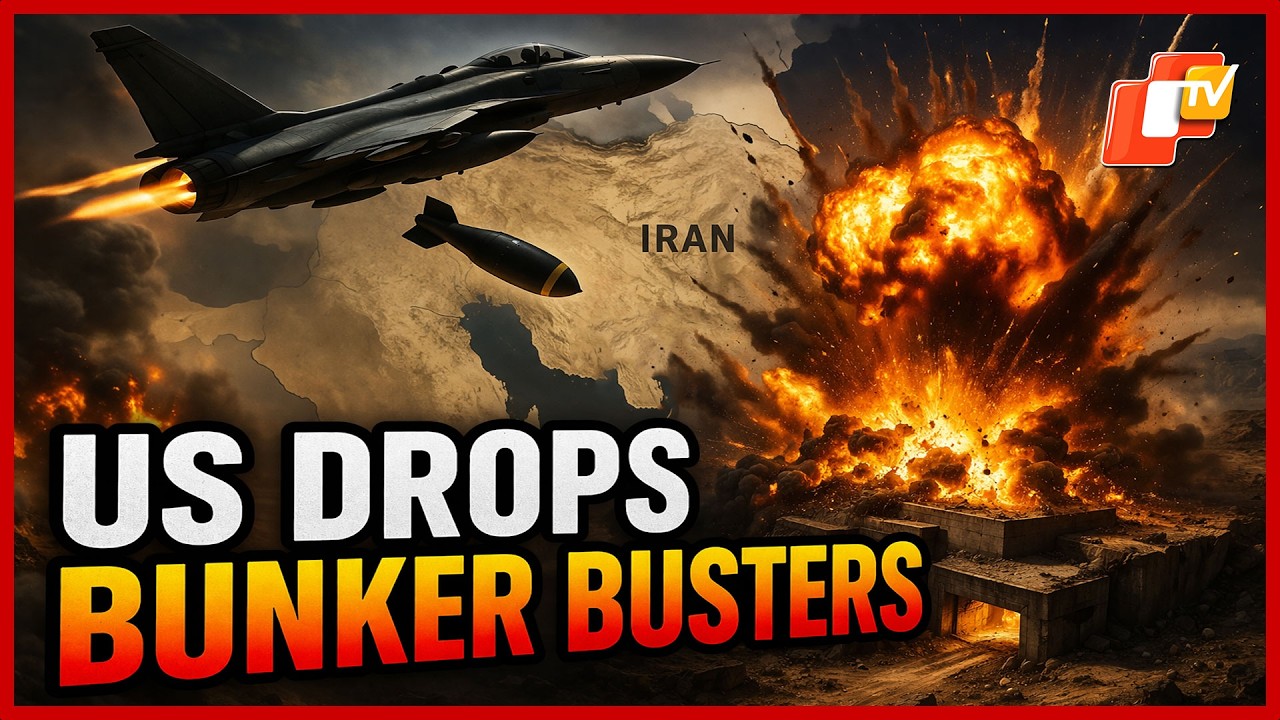 BREAKING: US Drops 1,000-KG Bunker Buster Bombs on Iran&rsquo;s Key Military-Nuclear Hub