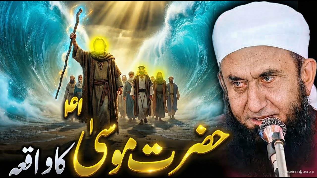 The Powerful Story of Hazrat Musa (AS) | A Heart-Touching Bayan - Islamic Motivational Story