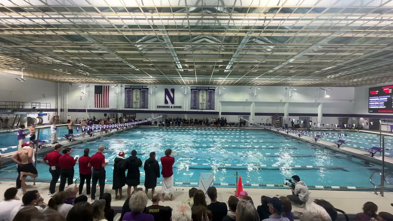 Womens 200 back - M Wanezek, Van Heel, Simmons