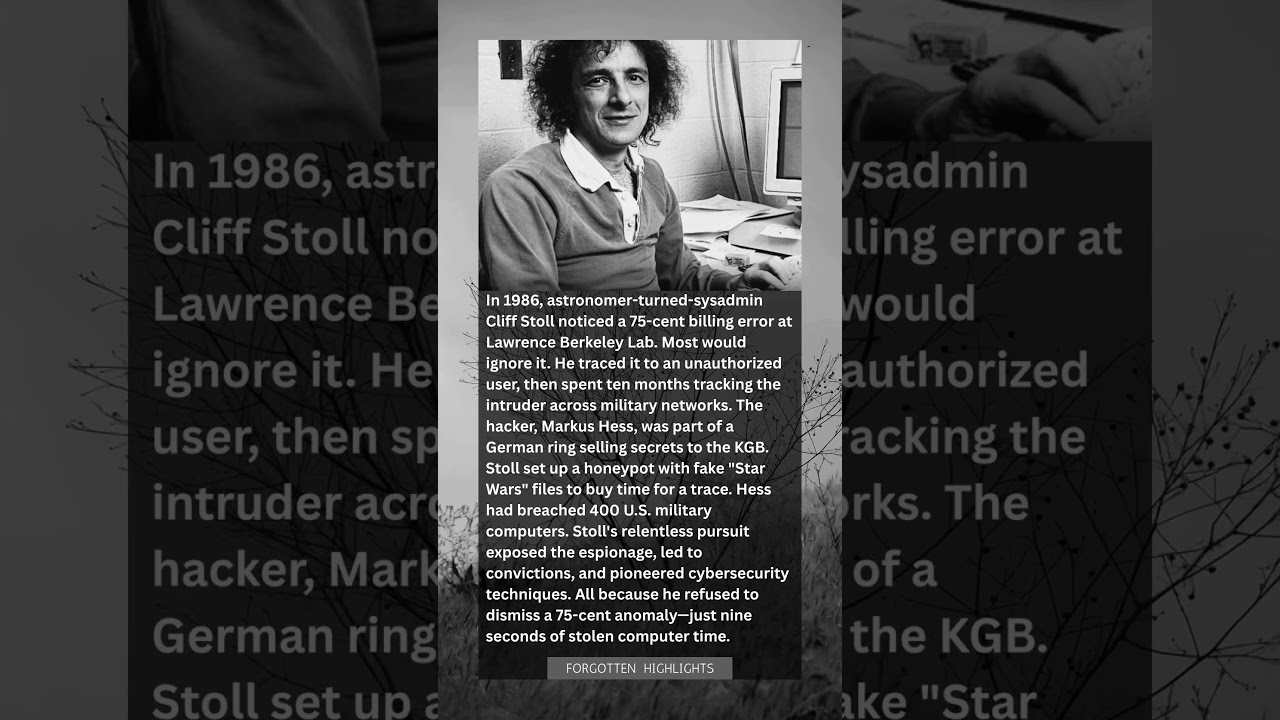 He Traced a 75-Cent Glitch&mdash;and Uncovered a KGB Spy Ring