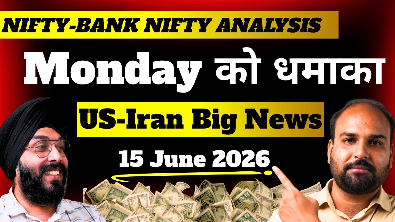 Nifty & Bank Nifty Price Action Analysis For 15 June 2026