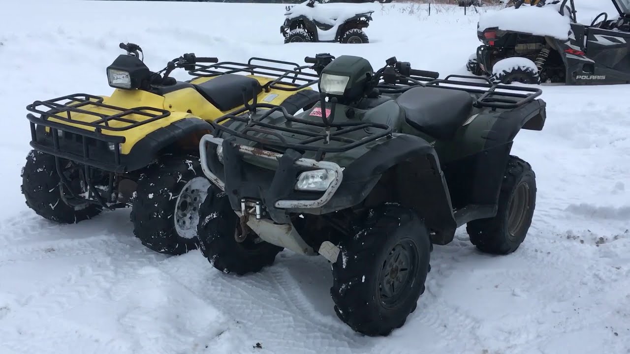 honda foreman 450 ES and honda foreman 500 es comparison