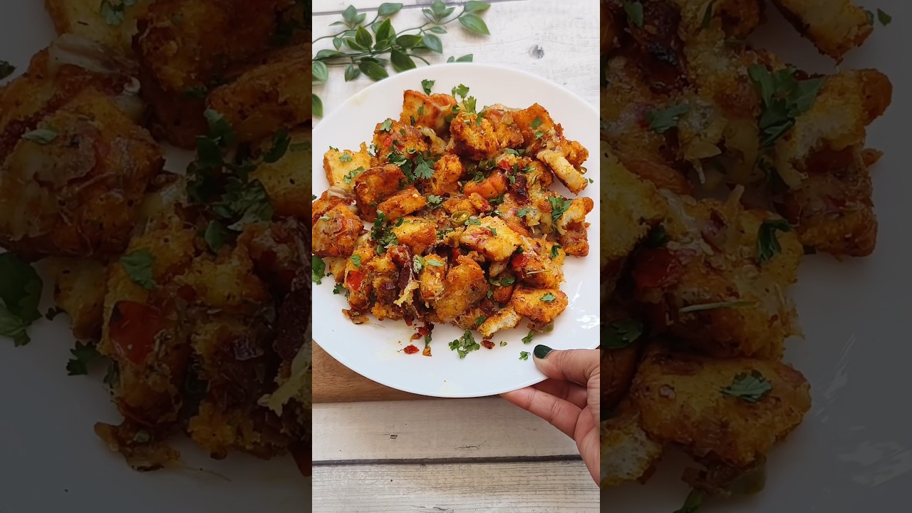 Leftover Bread Recipe | Seyal bread #shorts #viral #bread