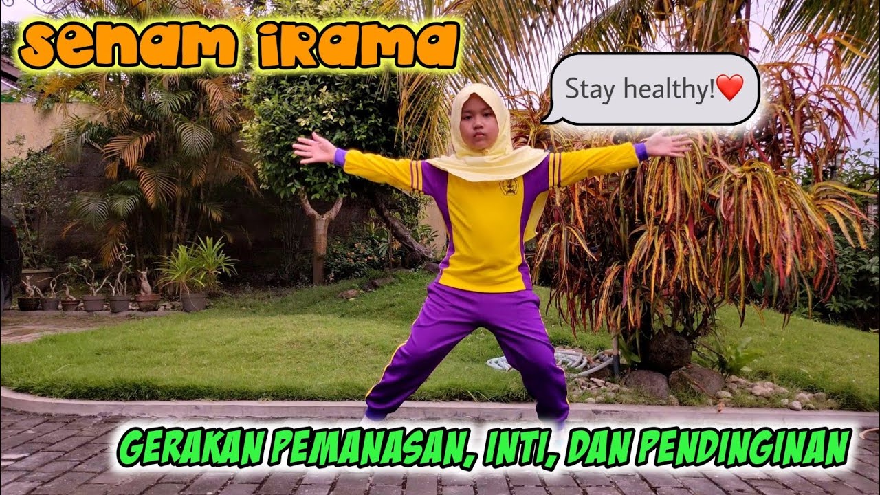 Senam Irama SD || Gerakan Pemanasan, Inti, dan Pendinginan