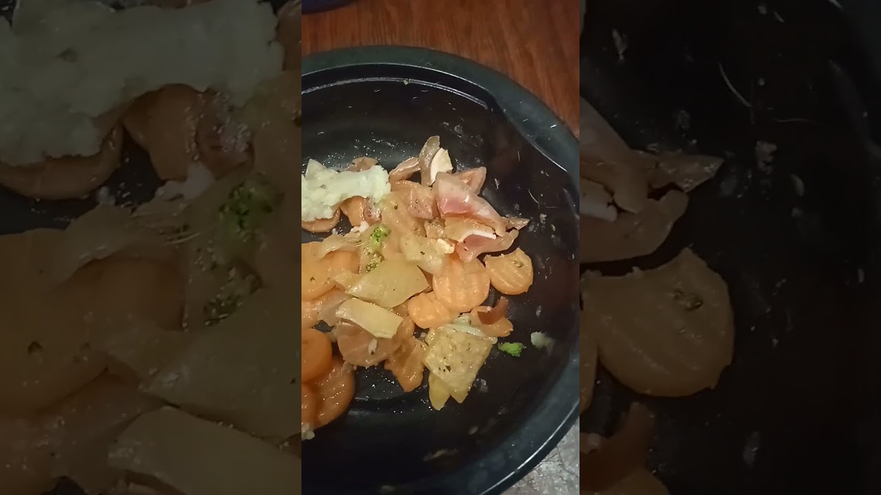 Чем кормить кота Васю. Perfect fit + морковка, брокколи, с. ушки.