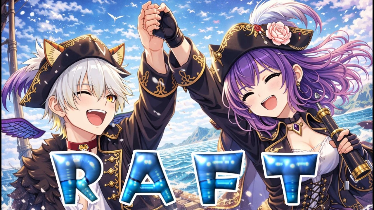 【RAFT #2】ハウジング出来たらいいなぁ【初見大歓迎】