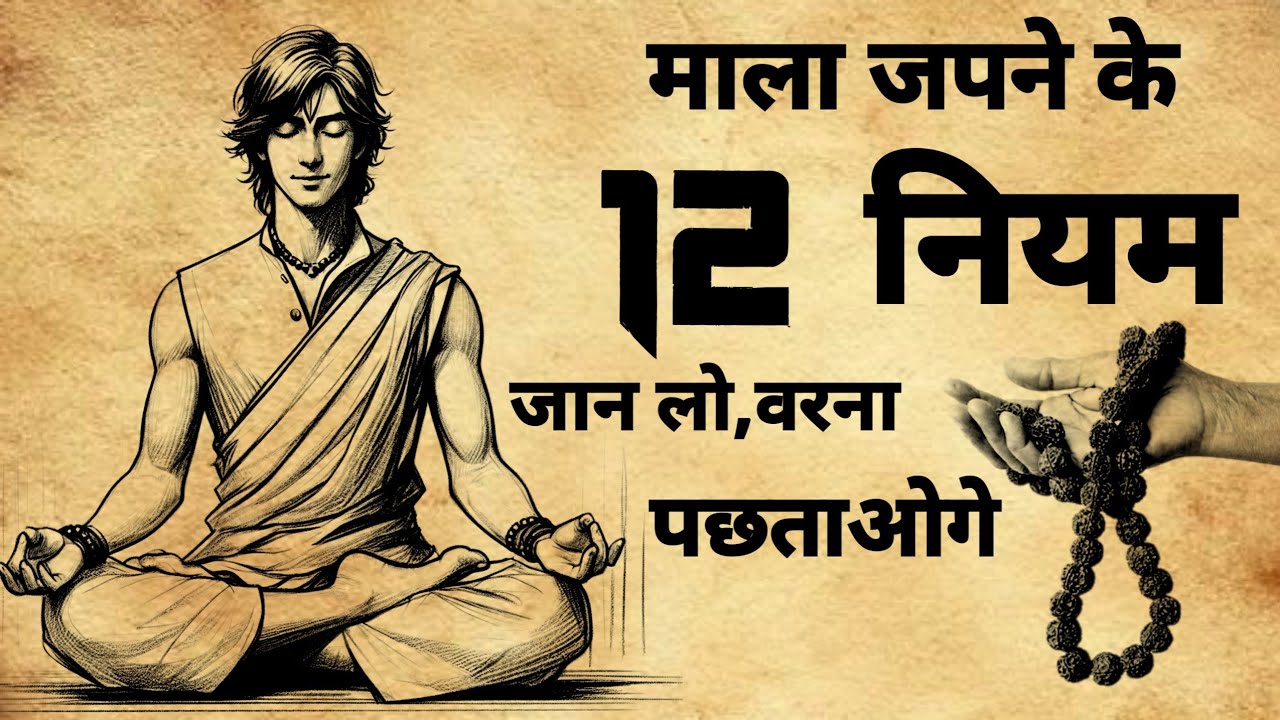 माला जपने के 12 नियम | माला जपने के सही विधि | Mantra Chanting Vidhi | #mantra