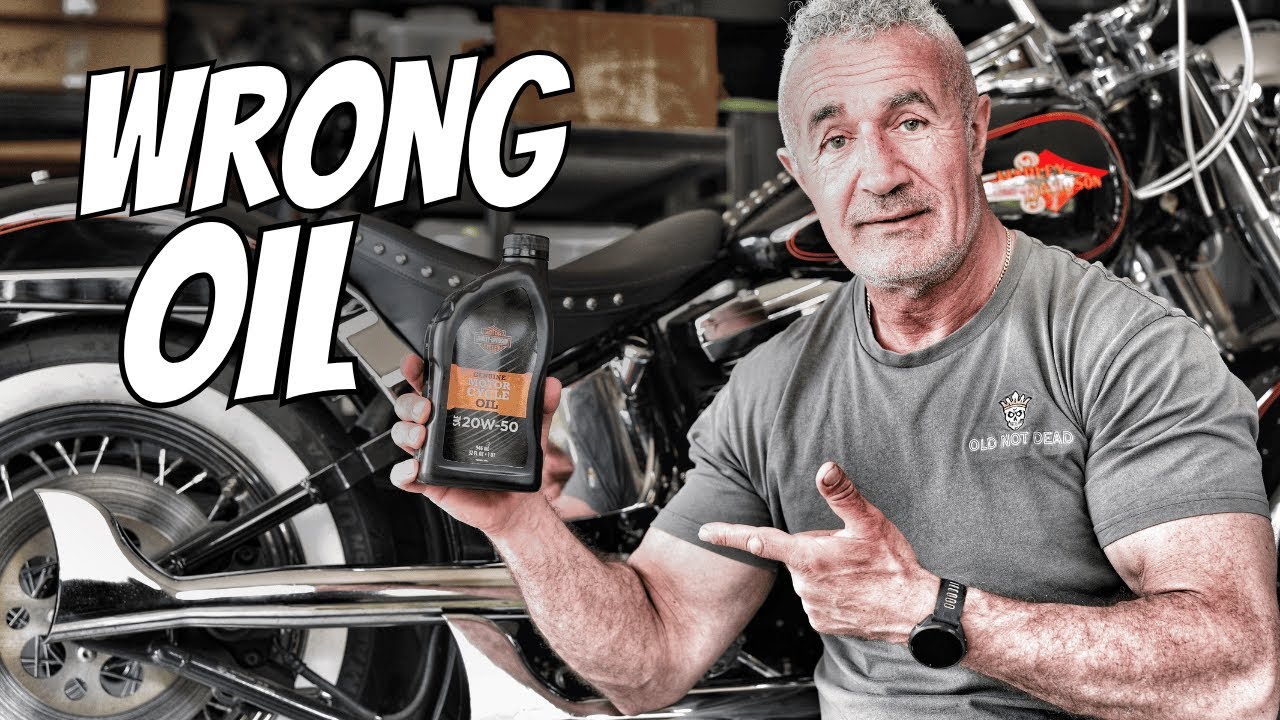 Wymiana oleju w Harleyu Evo 1340 &ndash; ludzie wlali zły olej