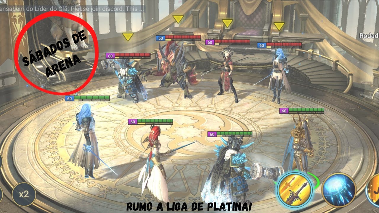 Raid: Shadow Legends | Arena | 30 minutos de batalhas me aproximando da liga de platina