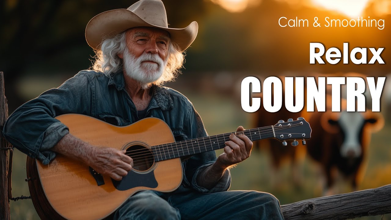 Wander Through Golden Fields with Gentle Country Guitar