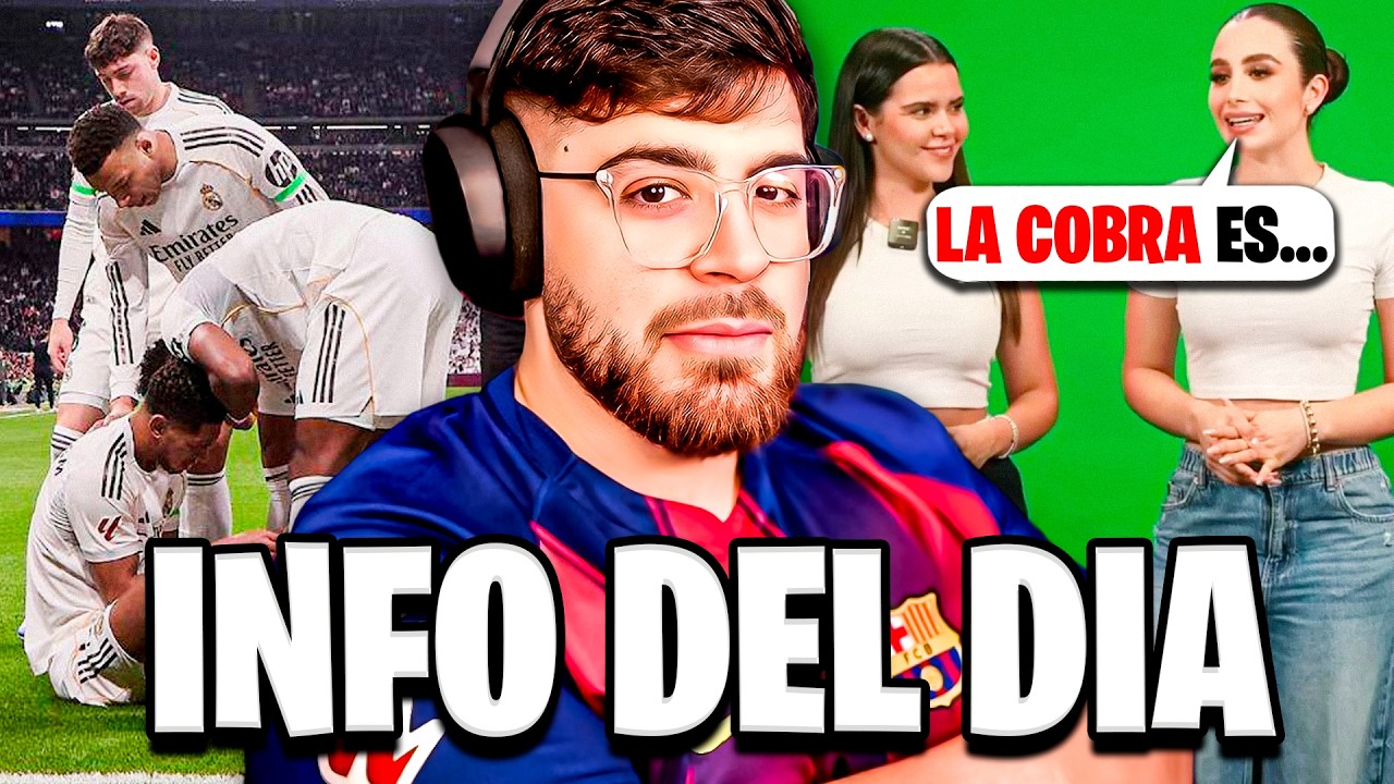 LA COBRA REACCIONA A INFO DEL DIA: POLEMICA REAL MADRID Y QUE PASO CON LESLIE