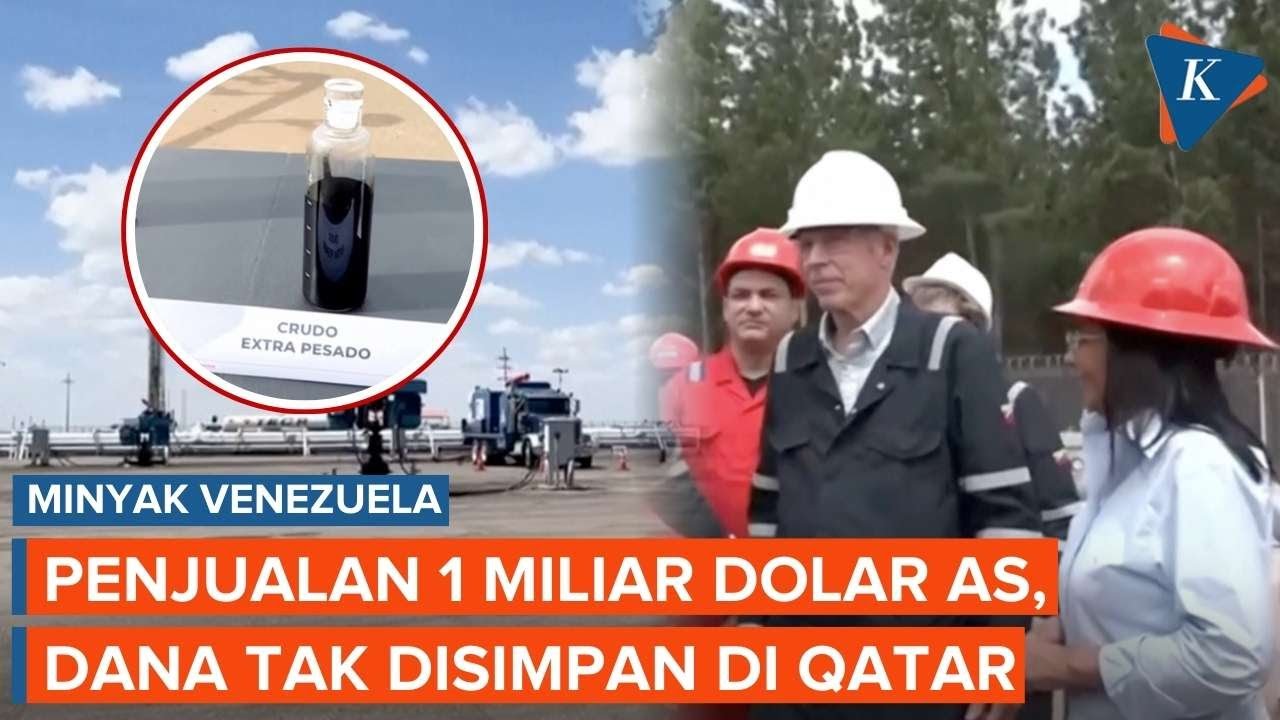 Penjualan Minyak Venezuela Tembus 1 Miliar Dolar, AS Tak Simpan Dana di Qatar