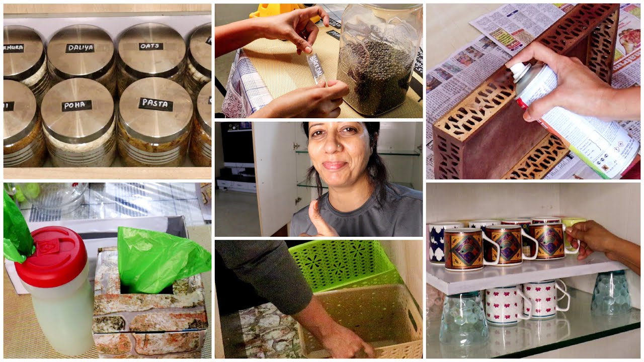Cleaning & Organization of Kitchen Cabinets & Drawers||Diwali Cleaning|| Crockery & Pantry Cleaning