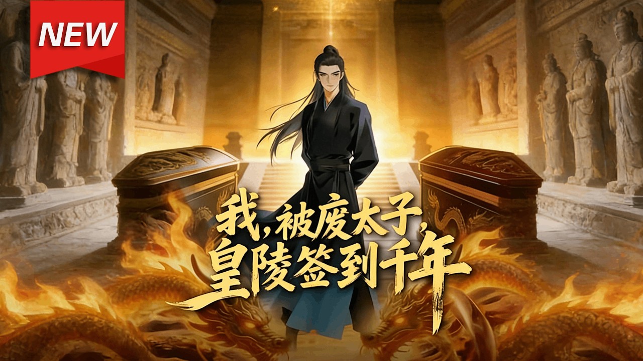 MULTISUB📢新番上线《我，被废太子，皇陵签到千年》第1~60集丨废太子秦枫遭贬斥永守太祖皇陵，却意外觉醒神级签到系统，获太古混沌剑体，得大衍天机术，实力一路飙升！#漫剧 #破晓动漫社