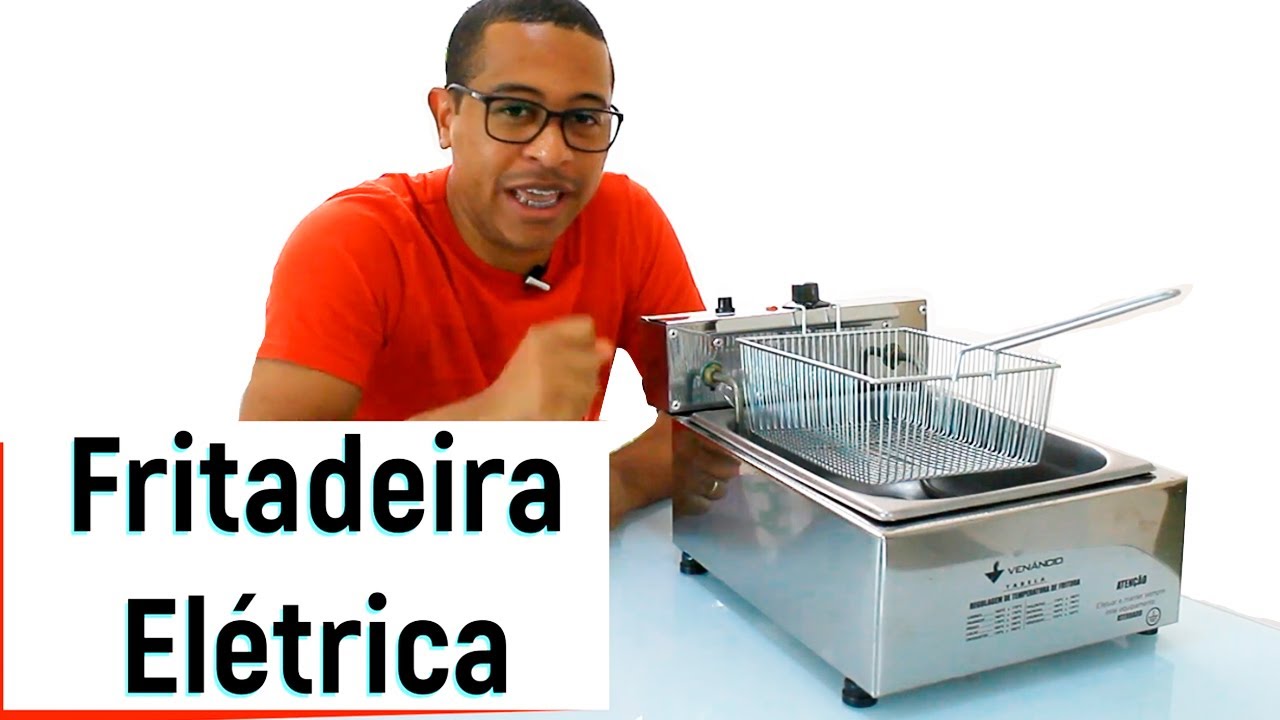 Fritadeira Elétrica PROFISSIONAL para INICIANTE | FRITA muito