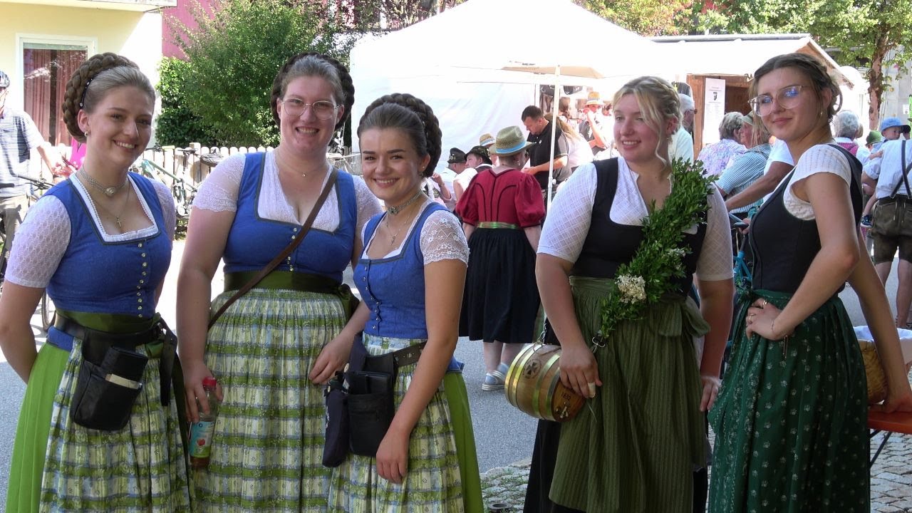 Dorffest in Inzell 2024 dem Urlaubsort in ( Oberbayern - Chiemgau )