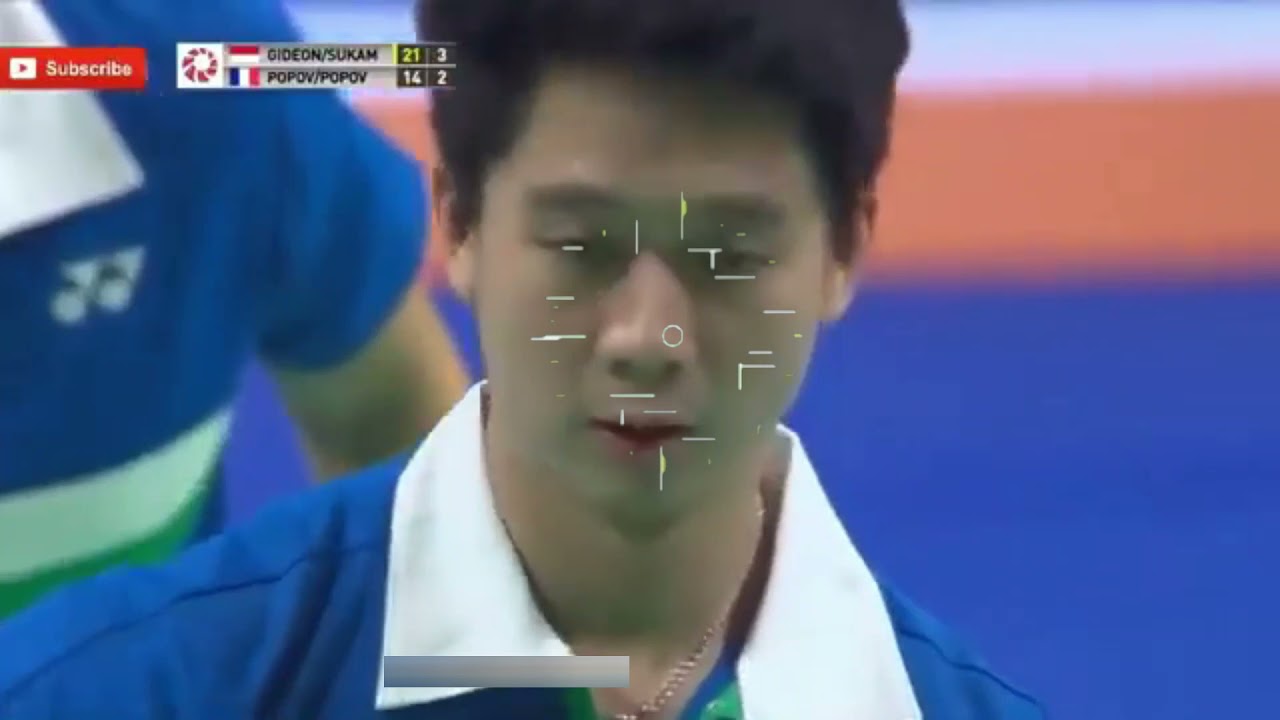 Kevin Sanjaya Sukamuljo Marcus Fernaldi Gideon INA vs Christo Popov  Toma Junior Popov FRA