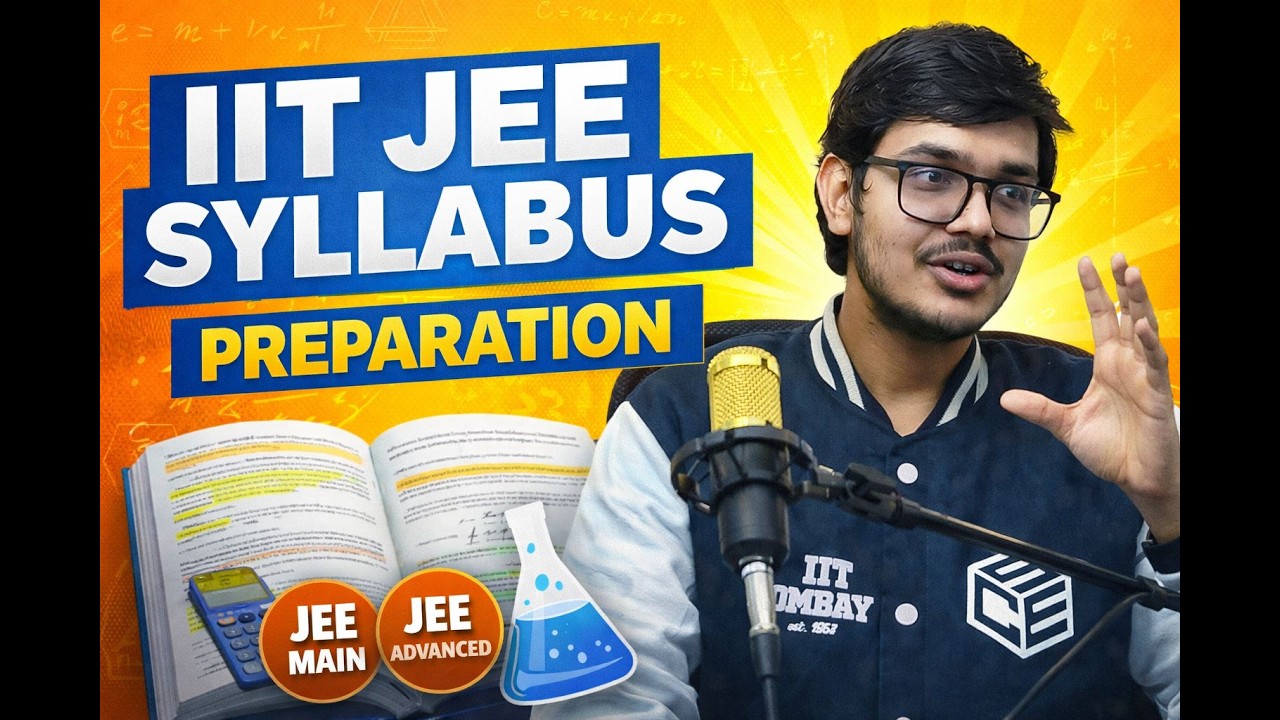 Failed First Mains: JEE Syllabus Breakdown 2026 #air1 #jeetips  #jeestrategy #iit