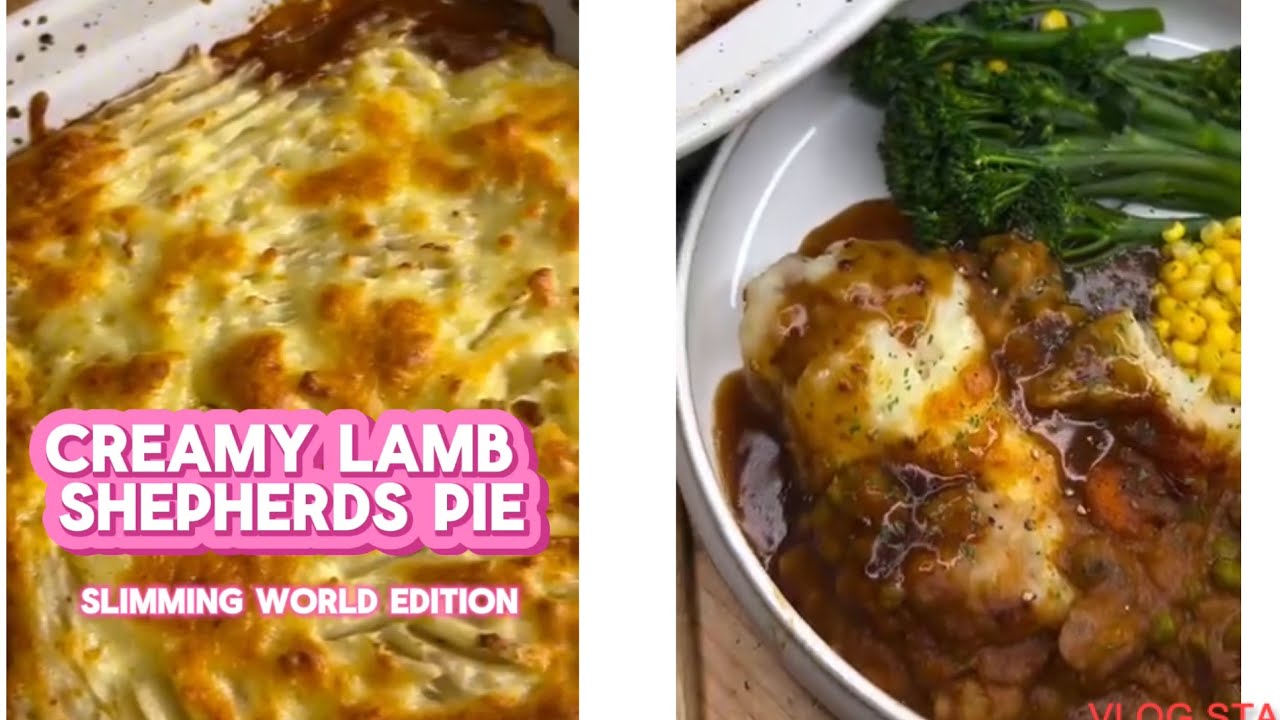 Creamy Lamb shepherds pie / Slimming world edition