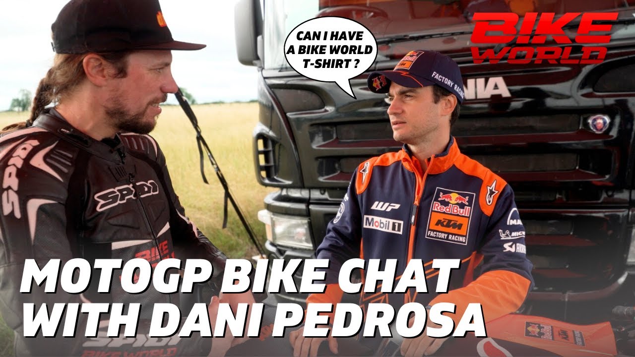 Беседа о мотоциклах KTM MotoGP с Дани Педросой